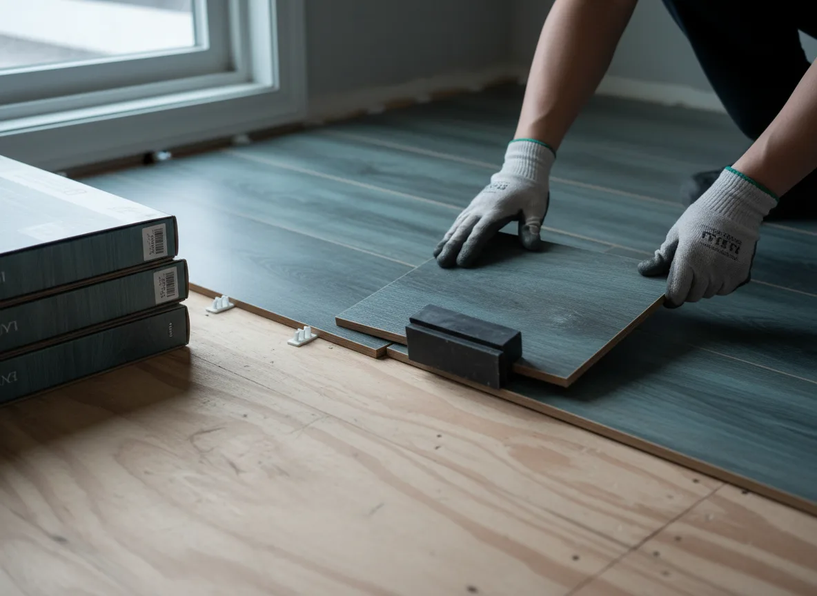 Luxury Vinyl Plank Installation company in Davisville, MO